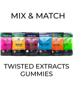 5 Pack Twisted Extracts Gummy - Mix and Match