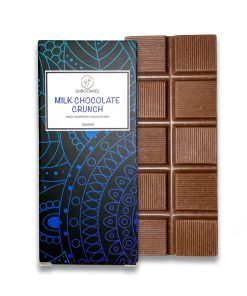 Shroomies - Magic Mushroom Chocolate Bar - Milk Chocolate Crunch 5000mg