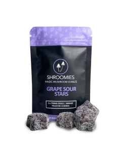 Shroomies - Grape Sour Stars (3000mg)