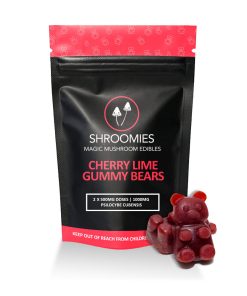 Shroomies - Cherry Lime Gummy Bears (1000mg)