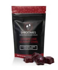 Shroomies - Cherry Lime Gummy Stars (3000mg)