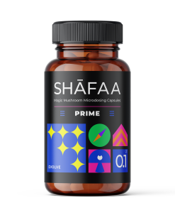 Shafaa Prime Microdosing Shrooms Capsules - 100 mg