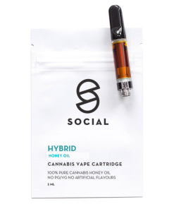 Social Honey Oil Vape Cartridges