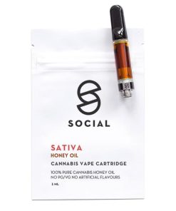 Social Honey Oil Vape Cartridges